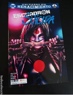 DE KIOSCO ESCUADRON SUICIDA 4 UNIVERSO DC RENACIMIENTO ECC