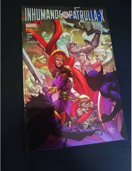 DE KIOSCO INHUMANOS VS PATRULLA X 2 PANINI COMICS