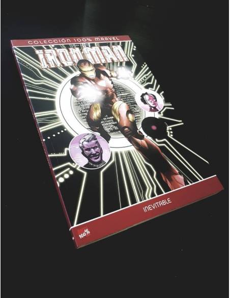 DE KIOSCO IRON MAN INEVITABLE COLECCION 100% MARVEL TOMO PANINI