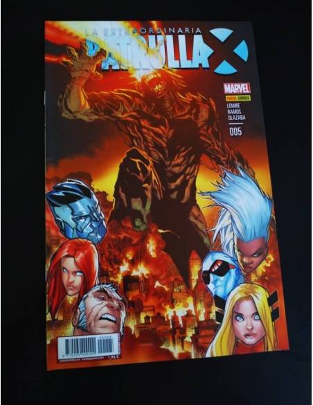 DE KIOSCO LA EXTRAORDINARIA PATRULLA X 5 PANINI COMICS