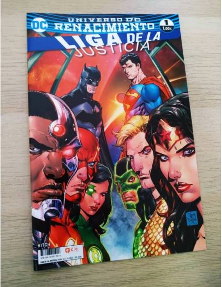 DE KIOSCO LIGA DE LA JUSTICIA 1 UNIVERSO DC RENACIMIENTO ECC