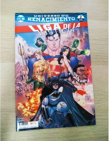 DE KIOSCO LIGA DE LA JUSTICIA 2 UNIVERSO DC RENACIMIENTO ECC