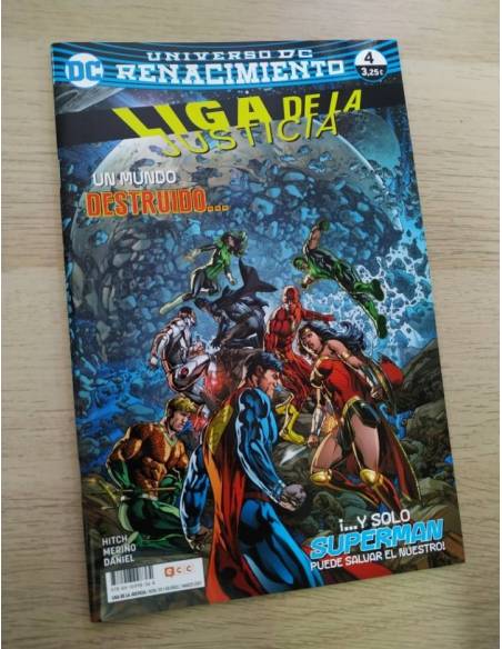 DE KIOSCO LIGA DE LA JUSTICIA 4 UNIVERSO DC RENACIMIENTO ECC
