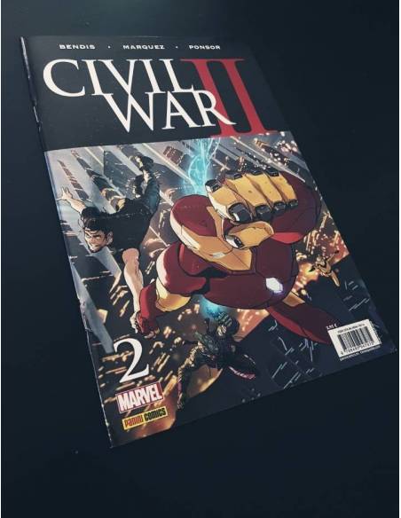 EXCELENTE ESTADO CIVIL WAR II 2 PANINI