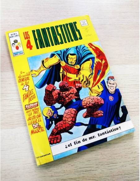 CASI EXCELENTE ESTADO LOS 4 FANTASTICOS 6 VOL III VÉRTICE