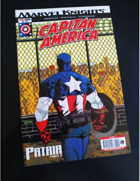 DE KIOSCO MARVEL KNIGHTS CAPITAN AMERICA 22 PANINI COMICS