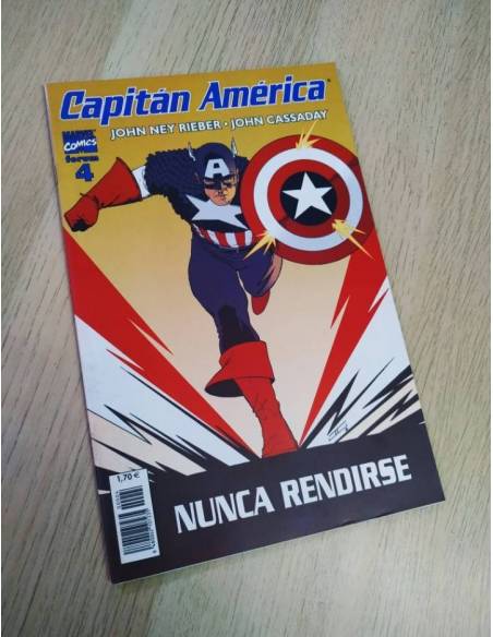 EXCELENTE ESTADO CAPITAN AMERICA 4 VOL V FORUM