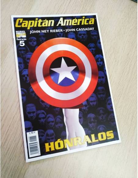 EXCELENTE ESTADO CAPITAN AMERICA 5 VOL V FORUM