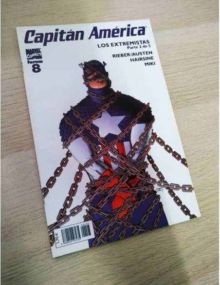 EXCELENTE ESTADO CAPITAN AMERICA 8 VOL V FORUM