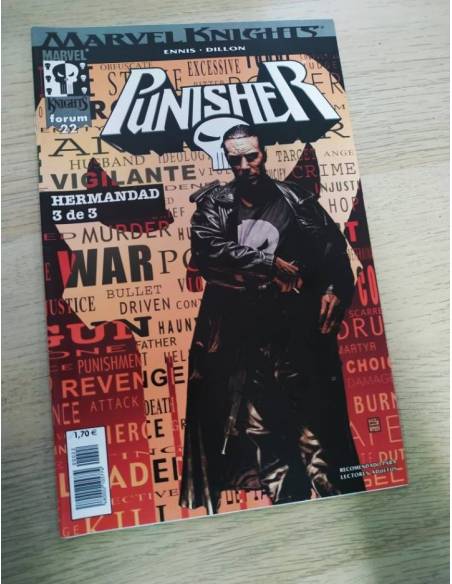EXCELENTE ESTADO MARVEL KNIGHTS THE PUNISHER 22 VOL II FORUM