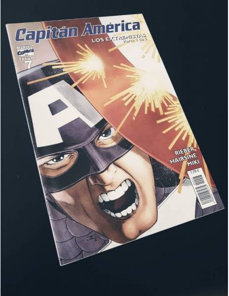 CASI EXCELENTE ESTADO CAPITAN AMERICA 7 VOL V FORUM
