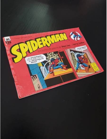 MUY BUEN ESTADO EXCELENTE ESTADO SPIDERMAN 21 TIRAS DE PRENSA FORUM