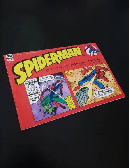 MUY BUEN ESTADO EXCELENTE ESTADO SPIDERMAN 23 TIRAS DE PRENSA FORUM