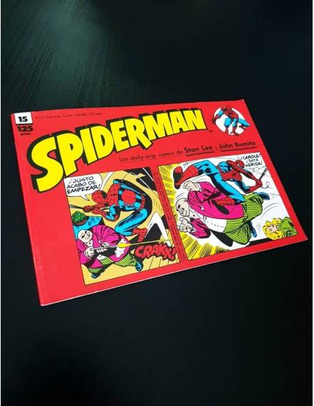 EXCELENTE ESTADO SPIDERMAN 15 TIRAS DE PRENSA FORUM