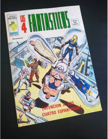 MUY BUEN ESTADO ESTADO LOS 4 FANTASTICOS 28 VOL II VERTICE