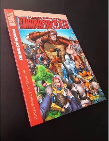 DE KIOSCO LOS NUEVOS THUNDERBOLTS 2 REINO PURPURA TOMO PANINI