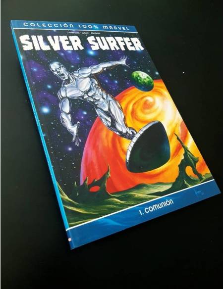 DE KIOSCO SILVER SURFER 1 COMUNION COLECCION 100% MARVEL TOMO PANINI