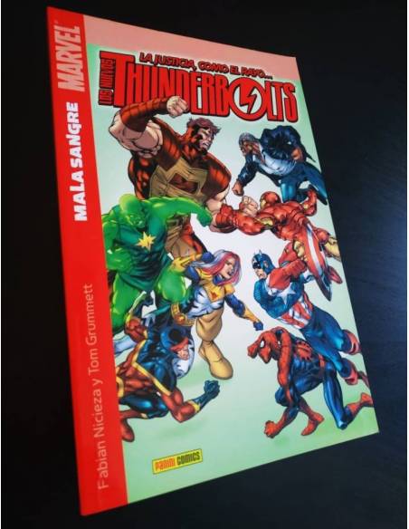 DE KIOSCO LOS NUEVOS THUNDERBOLTS 3 MALA SANGRE PANINI COMICS