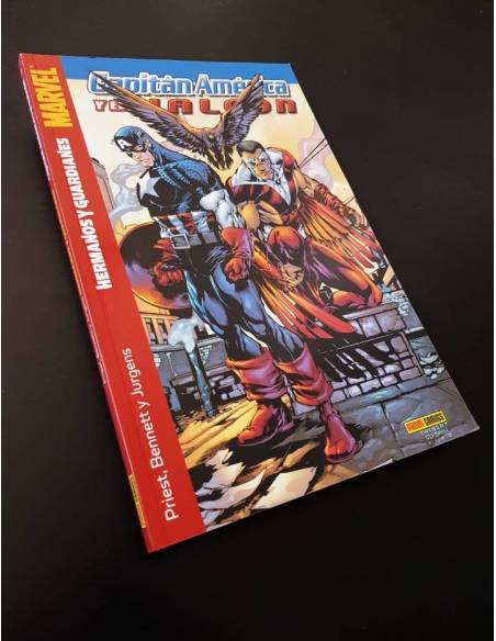 DE KIOSCO CAPITAN AMERICA Y EL HALCON 3 HERMANOS Y GUARDIANES TOMO PANINI