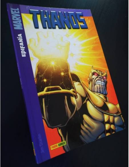 EXCELENTE ESTADO THANOS EPIFANIA PANINI COMICS