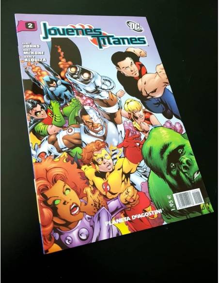 DE KIOSCO JOVENES TITANES 2 PLANETA