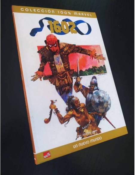 EXCELENTE ESTADO 1602 EL NUEVO MUNDO COLECCION 100 % MARVEL PANINI COMICS