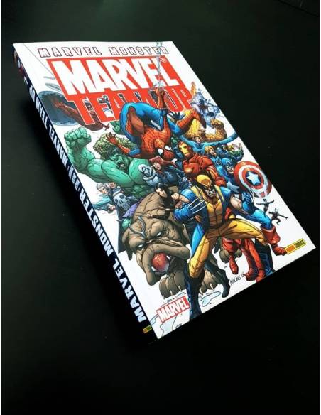 DE KIOSCO MARVEL MONSTER MARVEL TEAM UP TOMO PANINI