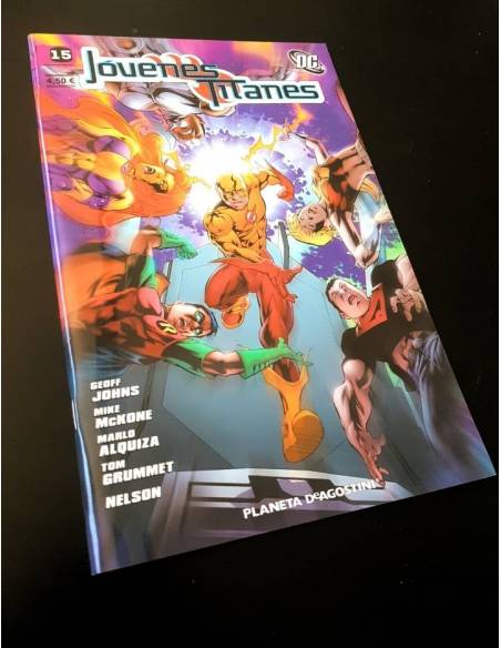 DE KIOSCO JOVENES TITANES 15 PLANETA