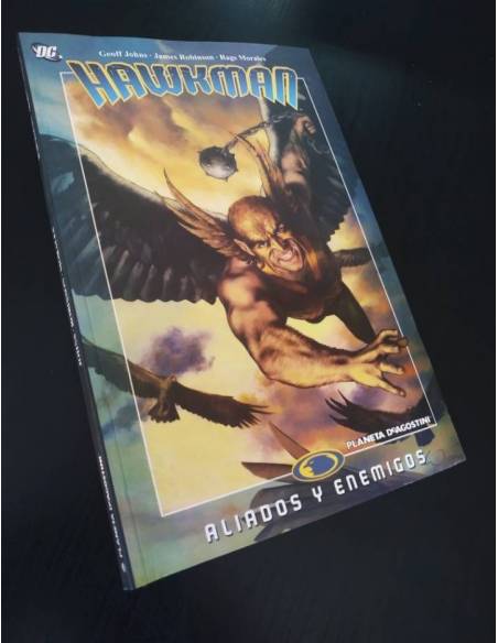 EXCELENTE ESTADO HAWKMAN ALIADOS Y ENEMIGOS PLANETA
