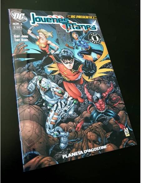 DE KIOSCO JOVENES TITANES 1 PLANETA
