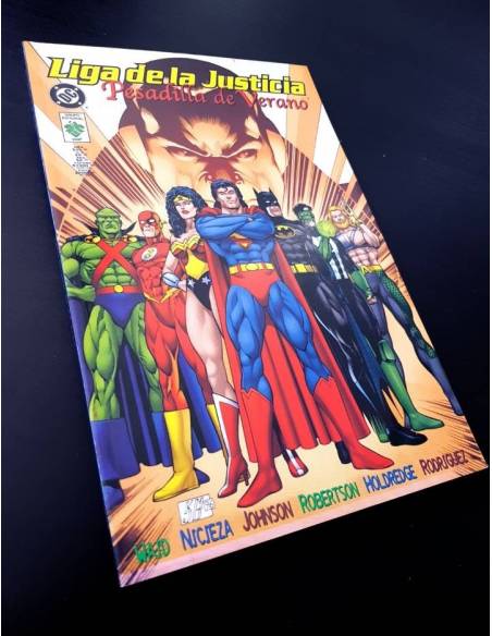 DE KIOSCO LIGA DE LA JUSTICIA PESADILLA DE VERANO TOMO DC
