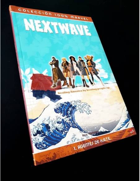 CASI EXCELENTE ESTADO NEXTWAVE 1 AGENTES DE HATE TOMO PANINI