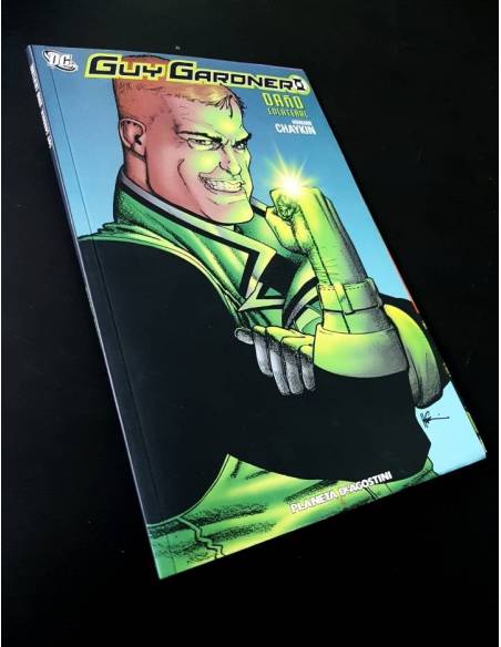 CASI EXCELENTE ESTADO GUY GARDNER DAÑO COLATERAL TOMO PLANETA