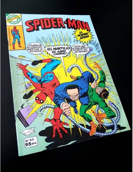 CASI EXCELENTE ESTADO SPIDER-MAN 63 BRUGUERA SPIDERMAN