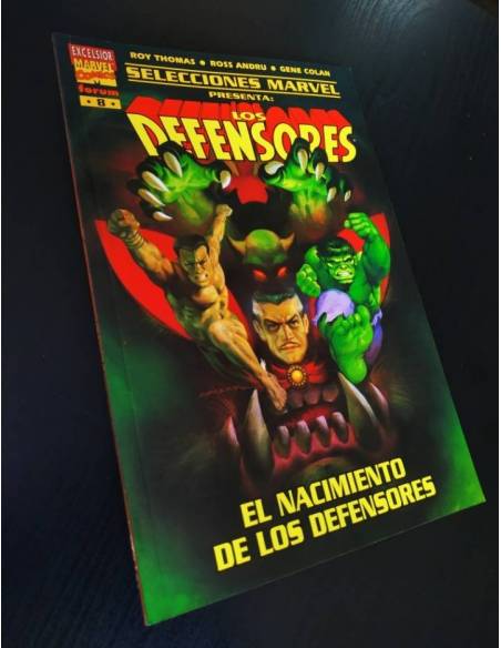 EXCELENTE ESTADO SELECCIONES MARVEL LOS DEFENSORES 8 EL NACIMIENTO DE LOS DEFENSORES FORUM