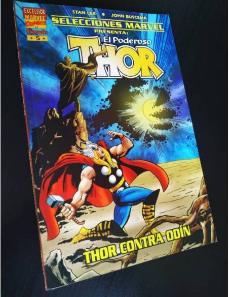 EXCELENTE ESTADO SELECCIONES MARVEL EL PODEROSO THOR 5 THOR CONTRA ODIN FORUM