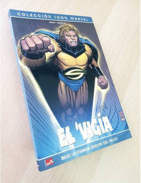 DE KIOSCO EL VIGIA BAJO LA MIRADA ATENTA DEL RELOJ COLECCION 100% MARVEL TOMO PANINI