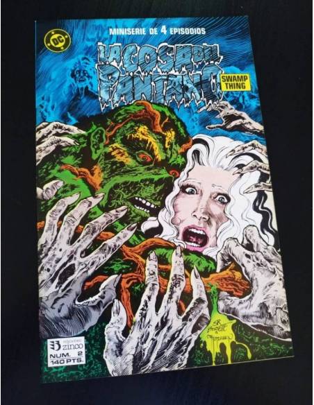 DE KIOSCO LA COSA DEL PANTANO 2 SWAMP THING ZINCO ALAN MOORE