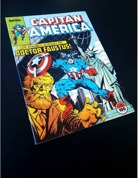 EXCELENTE ESTADO CAPITAN AMERICA 5 FORUM