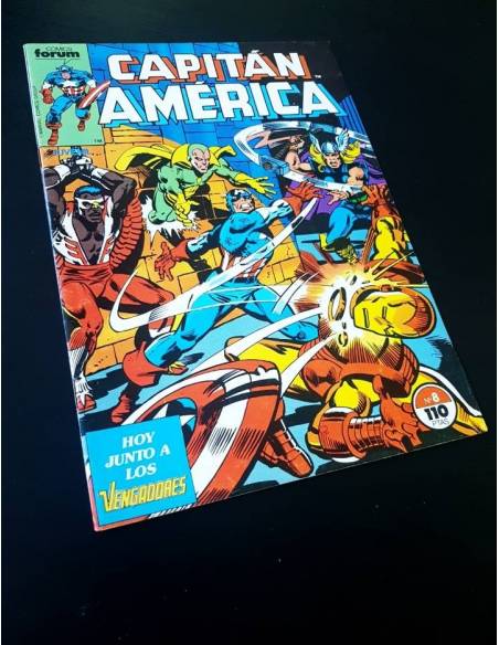 EXCELENTE ESTADO CAPITAN AMERICA 8 FORUM
