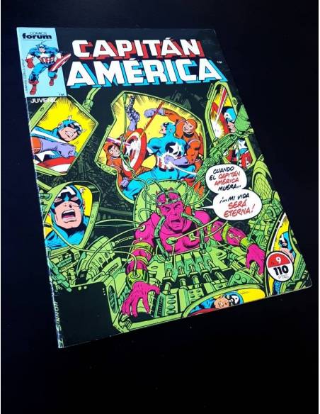 EXCELENTE ESTADO CAPITAN AMERICA 9 FORUM