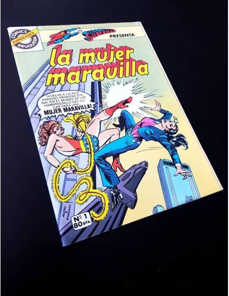 CASI EXCELENTE ESTADO LA MUJER MARAVILLA 1 BRUGUERA