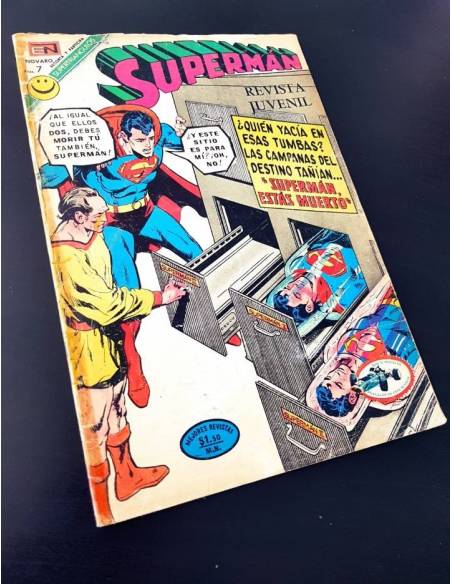 SUPERMAN 868 AÑO XXI NOVARO NORMAL ESTADO TIENE CELO EN CANTO
