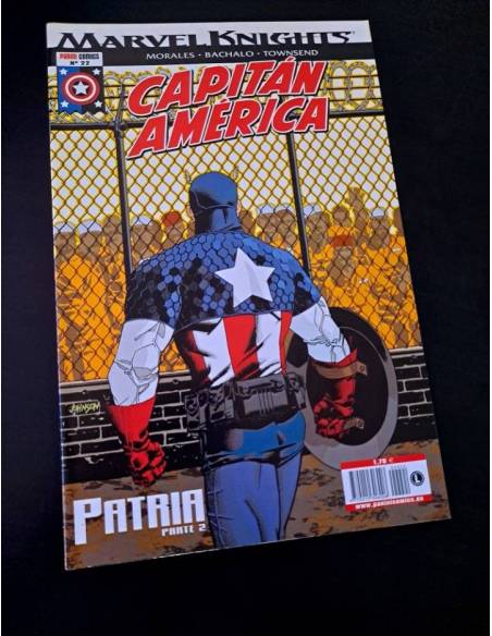 DE KIOSCO MARVEL KNIGHTS CAPITAN AMERICA 22 EDICION ESPECIAL PANINI COMICS