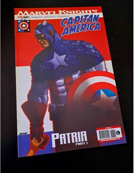 DE KIOSCO MARVEL KNIGHTS CAPITAN AMERICA 21 PANINI COMICS