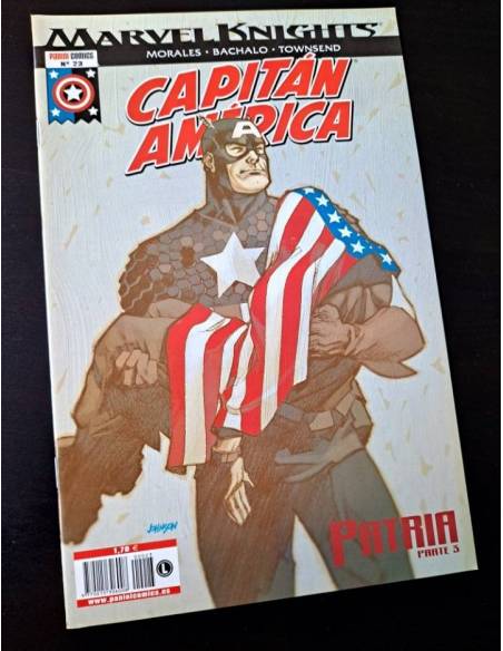 DE KIOSCO MARVEL KNIGHTS CAPITAN AMERICA 23 PANINI COMICS