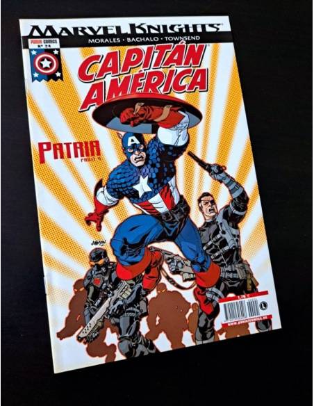 DE KIOSCO MARVEL KNIGHTS CAPITAN AMERICA 24 PANINI COMICS
