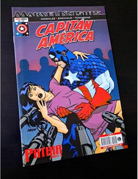 DE KIOSCO MARVEL KNIGHTS CAPITAN AMERICA 25 PANINI COMICS