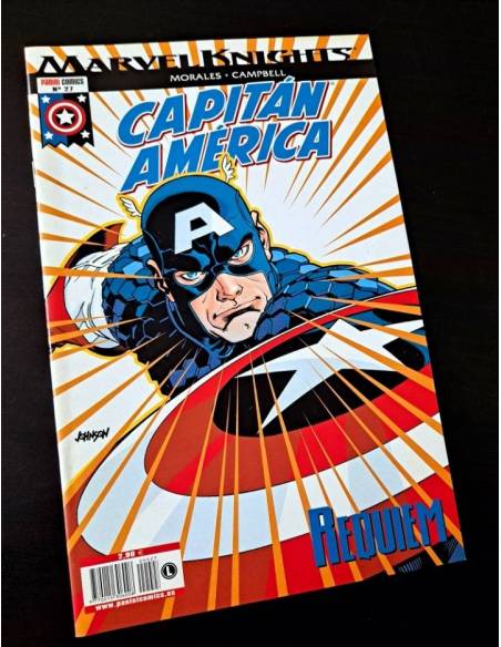 DE KIOSCO MARVEL KNIGHTS CAPITAN AMERICA 15 PANINI COMICS
