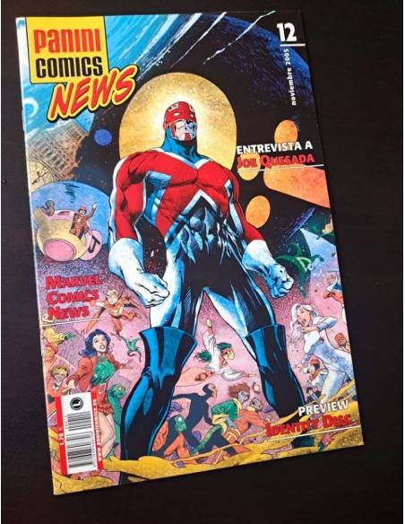 DE KIOSCO PANINI COMICS NEWS PREVIEW IDENTITY DISC